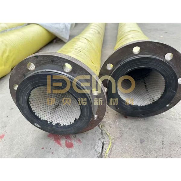 Ceramic Lined Rubber Hose – Wear Resistant Ceramic Flexible Pipeline for Abrasive Material Conveying