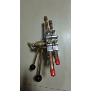 Dual Control Levers Hydraulic System Throttle Control Lever for Precise Speed