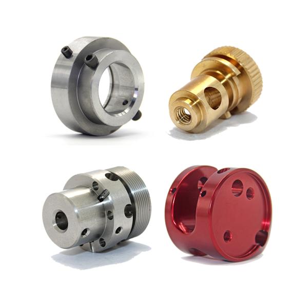 S45C CNC Turning Parts Anodized Aluminum Turned Parts SO14001