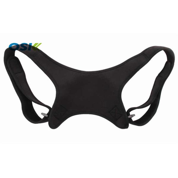 Black Body Braces Support Back And Shoulder Brace Breathable Lightweighted