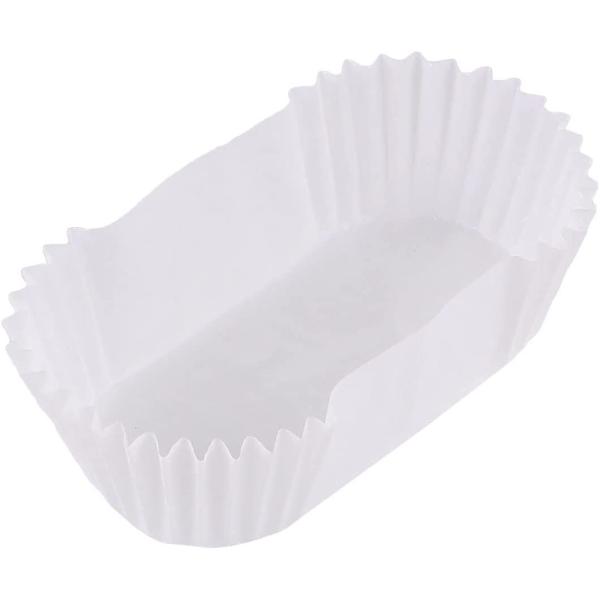 Rk Bakeware Oval Paper Baking Mold Boat Shaped Cake Cup For Industrial Automatic Lines