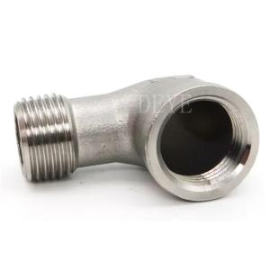 China SS304 SS316 150PSI Threaded Stainless Steel Tapered Fittings Street Elbow on sale