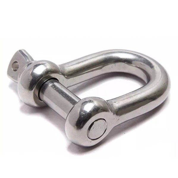 Buy High Strength Stainless Steel Hot Forged D Shackle M4-M22 Perfect for General Industry at wholesale prices