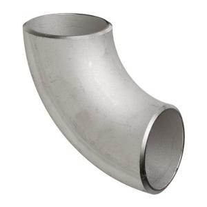 China Customized Stainless Steel Seamless 90 Degree Pipe Fitting Butt Weld Big Size Elbow on sale