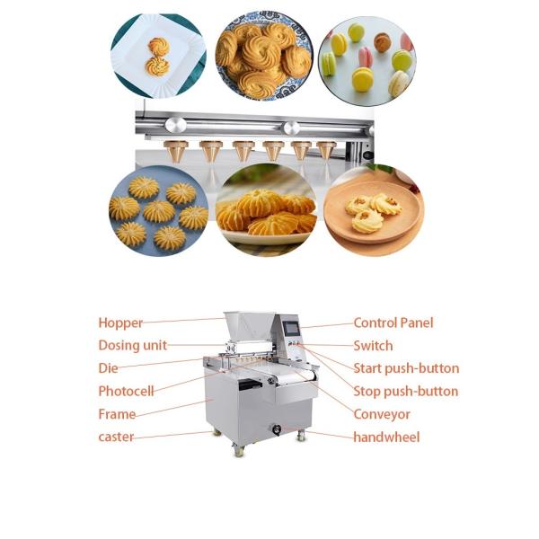 Functional Stainless steel mini machine biscuit making machine automatic cookies making machine