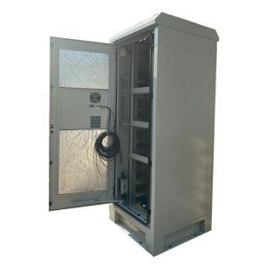 42U Double Wall Floor Standing Outdoor Telecom Cabinet