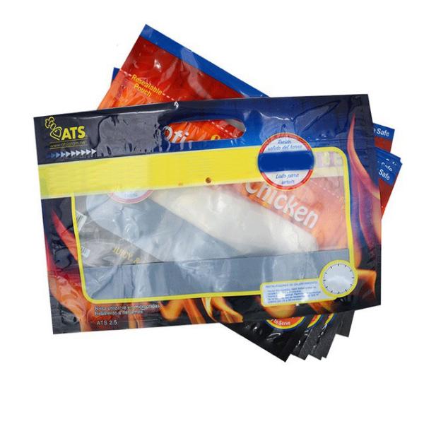 Buy Roast Chicken CMYK 120mic Stand Up Zipper Bags Gravure Printing at wholesale prices