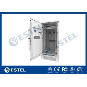 Front Back Door 34U Insulated Outdoor Telecom Cabinet 19 Inch Telecommunication