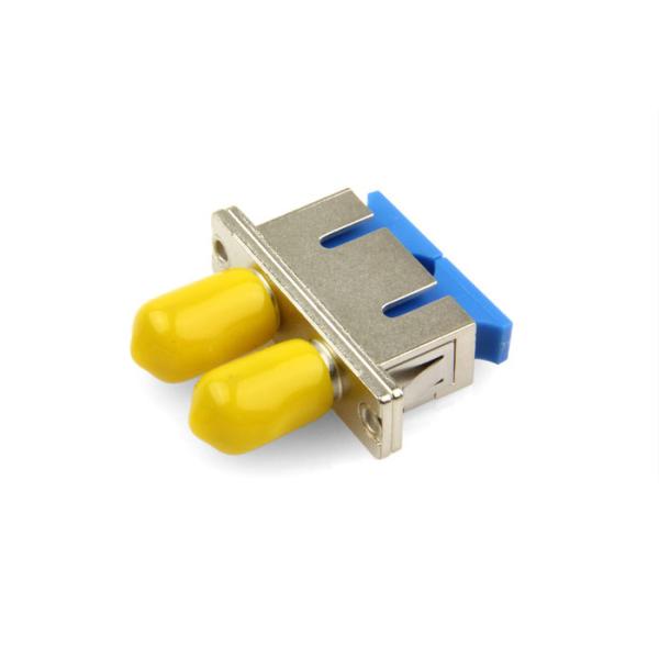 Buy Metal FTTX Duplex Hybrid  SC ST Adapter at wholesale prices