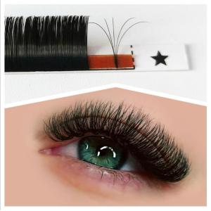 Lightweight Classic Individual Eyelashes , C Curl 8mm Eyelash Extension