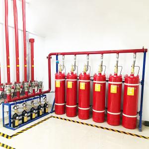 China Environment-friendly Internal Pressure Storage FM200 Fire Extinguishing Clean Agent System on sale