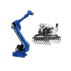 Yaskawa Robot Arm 6 Axis GP180 With CNGBS Customized Robot Gripper For Pallet