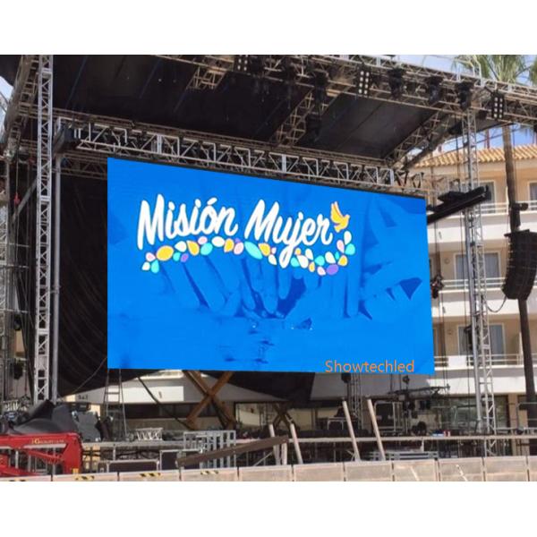 Outdoor Waterproof P4.81 SMD1921 LED Commercial Advertising Display Screen Rental 1920Hz