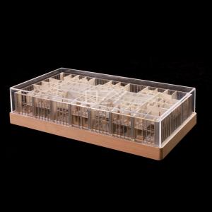 1/125 Interior Physical Models Wooden Style With Laser Cutting,Thermoforming,