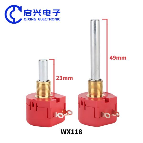 WX118 Carbon Film Wirewound Potentiometer Single Turn 1K 2K 5K