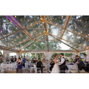 Quality Transparent Roof PVC Fabric clear canopy tent for Luxury Wedding Party for sale