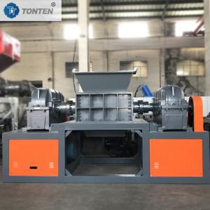 Woven Bag Double Shaft Shredder Shredding Old Cloth Wood Machine