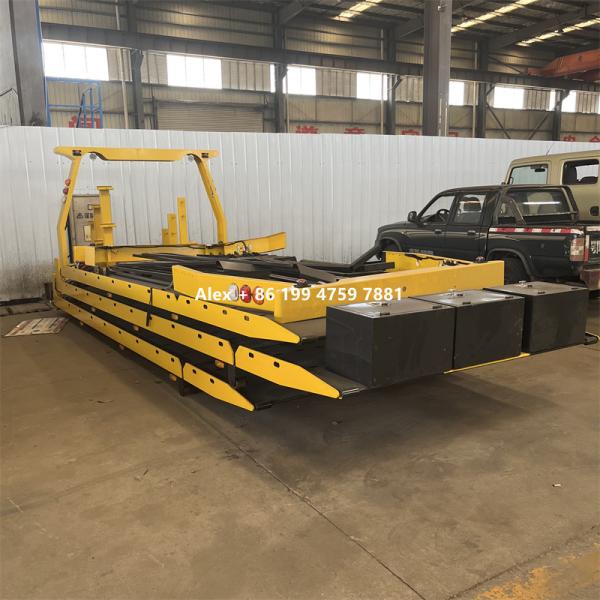 9000 LBS CARRIER DECK FOLDING CARBON STEEL WRECKER BODY FLATBED without Wheel