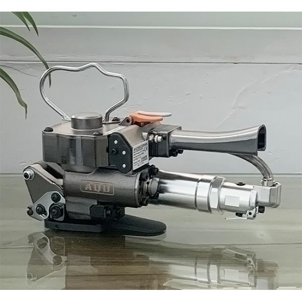 AQD19 Multi-Purpose Pneumatic Strapping Tool For Different Packaging Needs 13-19mm PET/PP Belt Compatibility