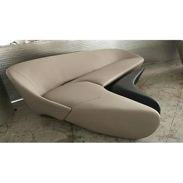 Moon Shaped Modern Classic Sofa / Zaha Hadid Half Moon System Sofa