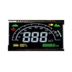 Custom Size 7 Segment Square Screen HTN LCD Display 12 PIN Static Driving Method