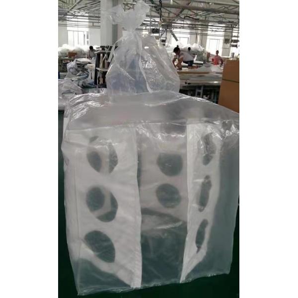 Buy Chemicals 2500kg Plastic Liner Bags Waterproof Heavy Duty Bulk Bag at wholesale prices