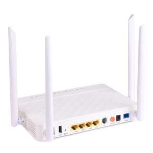 2.4G 5.8G 2USB GPON ONU 5DBI 4 Antennas AC XPON ONU
