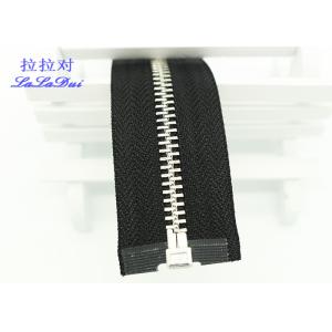 Normal Teeth 5 / 6 / 7 / 9 / 10 / Inch Separating Zipper For Jackets , Heavy