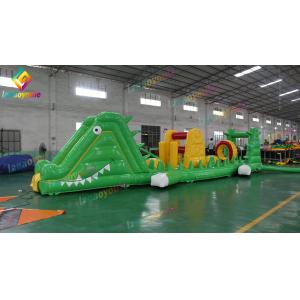 Durable Commercial Inflatable Obstacle Course / Aqua Water Trampoline