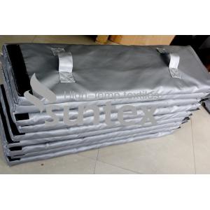 Flame Retardant Silicone Rubber Coated Fiberglass Reinforcing Fabric Heat