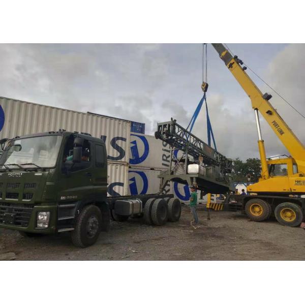 Buy Customizable Skid Mounted 400m Water Drilling Rig at wholesale prices