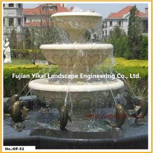 China Three Basin White Stone Water Bowl on sale