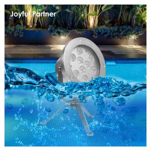 Colorful RGBW Water Fountain LED Lights DMX Control Stainless Steel Underwater