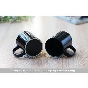 Advertising Ceramic Custom Heat Changing Mugs 320ml / 11oz Capacity