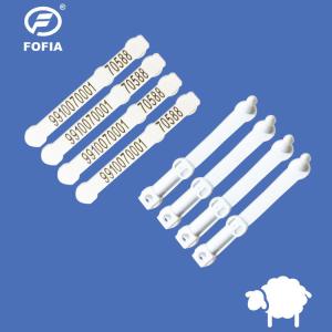 ISO11784 / 11785 Electronic Sheep Tags Yellow 134.2 Khz Working Frequency