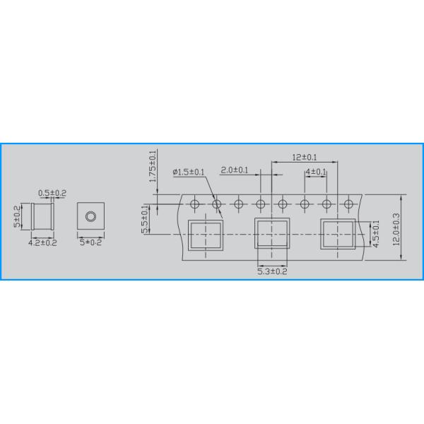 5x4.2mm 230V 20% Gas Discharge Tube Overvoltage 5DS230L GDT Surge Protection