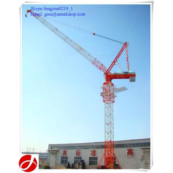 Buy China made  luffing jib 10t tower cranes for building at wholesale prices