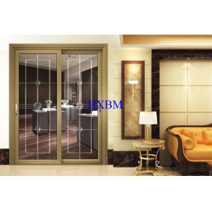 Home Apartments Aluminum Sliding Doors Water Resistant Heat Insulation