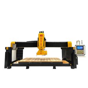 China 4-Axis CNC Bridge Saw High Precision Bridge Cutting Machine With Absolute Servo for Countertop and Sink Cutting on sale China 4-Axis CNC Bridge Saw High Precision Bridge Cutting Machine With Absolute Servo for Countertop and Sink Cutting on sale