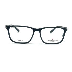 TF3549 Classic Black Metal Acetate Glasses