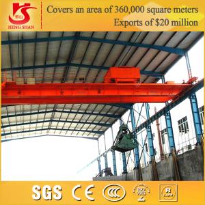 20Ton Double Girder Crane Grab Bucket Overhead Crane