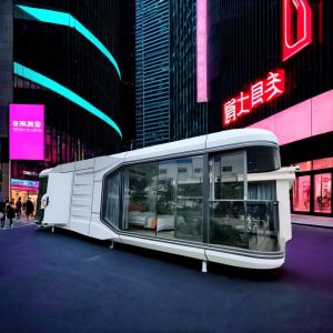 Quality Versatile Modular Capsule House Steel Structure Prefab Capsule House Durable for sale