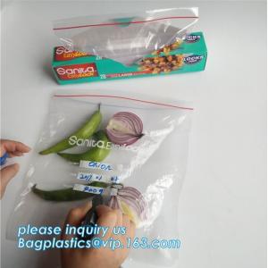 Bulk Plastic Sealed Bag cut Rounds Food Storage Bag For Bean, freezer saver