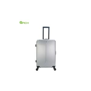 China Durable ABS PC Expandable Hard Sided Luggage with Spinner Wheels on sale