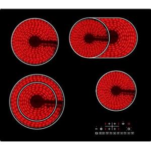 7200W 110V Smoothtop 4 Burner Ceramic Cooktop