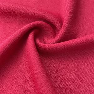 75D Knitted Polyester Fabric Waterproof Moisture Wicking With Elastine