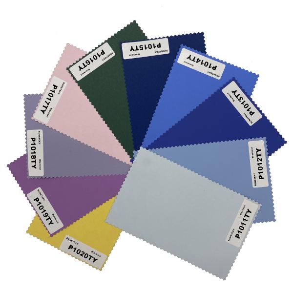 Home Decoration 270gsm Colorful Silver Backing Blackout Roller Blinds Fabric