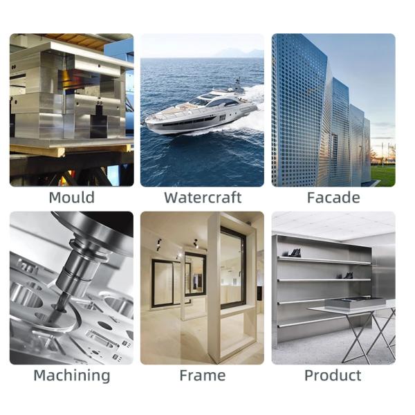 0.3mm Thickness 6061 Aluminium Sheet Plate Mill Surface Flat