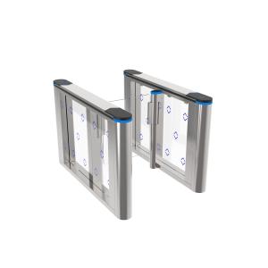 Modern Style Integrated Design Swing Gate Turnstiles Stainless Steel Office