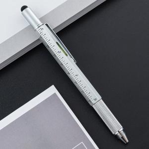 Multifunctional Metal Creative Ballpoint Pen Ruler Screwdriver Touch Screen